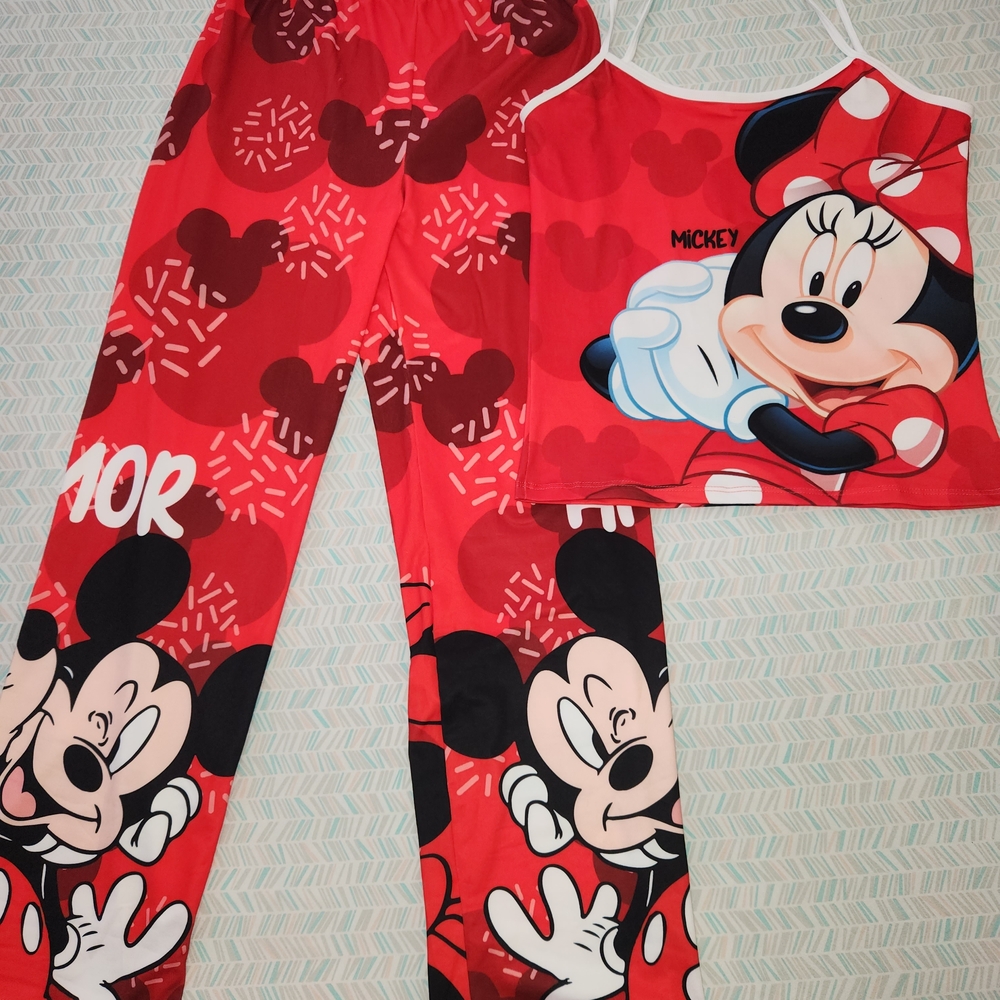 Mouse Red Women Pajamas